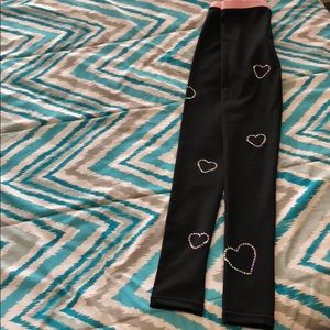Rebel Athletic heart leggings